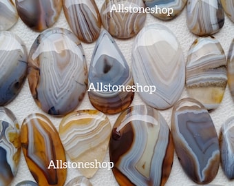 AAA Botswana Achat Lot, natürliche Edelstein Cabochons
