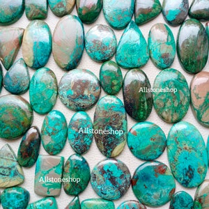 Azurite Gemstone, Natural Azurite, Azurite Lot, Azurite Jewelry, Azurite Cabochon, Minerals Geodes, Chakra Stone, Azurite Cab, Loose Stone