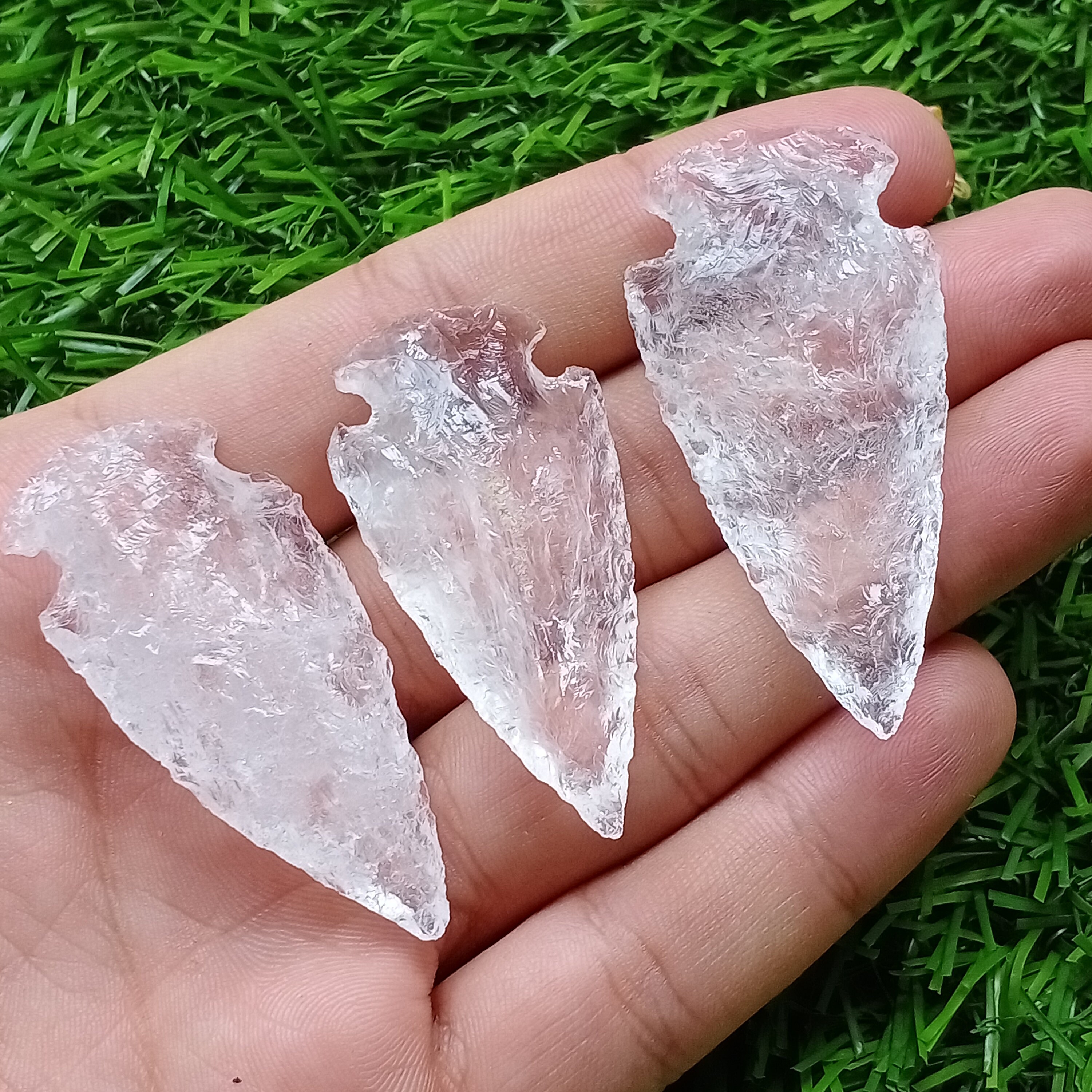Crystal Arrowhead Crystal Healing Stone Bead Crystal Etsy