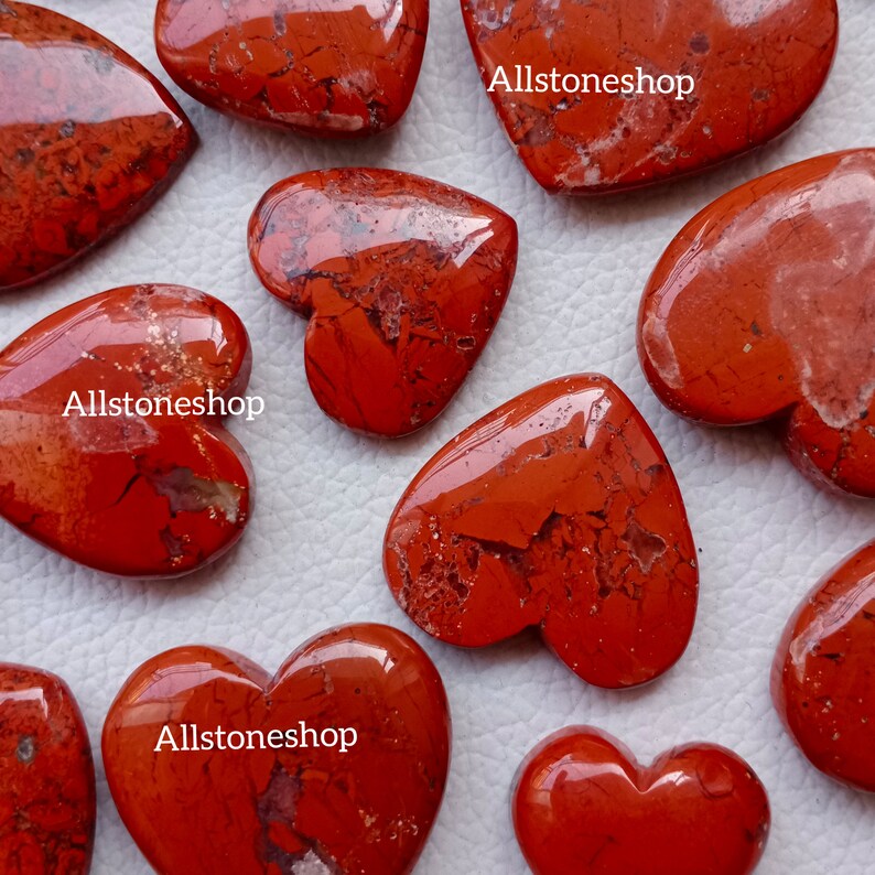 Red jasper gemstone heart shape jasper gemstone Red jasper cabochon heart shape jasper Red jasper heart gemstone fancy red jasper
