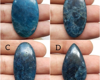 Apatite Stone, AAA Apatite, Blue Apatite, Natural Apatite, Apatite Cabochon, Apatite Birthstone, Apatite Jewelry