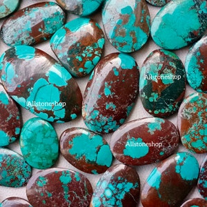 Turquoise - Lot - Magnasite Turquoise - Loose Turquoise - Gemstone Lot - Tibetan Turquoise - Healing Stone - Cabochons - Gemsforsale