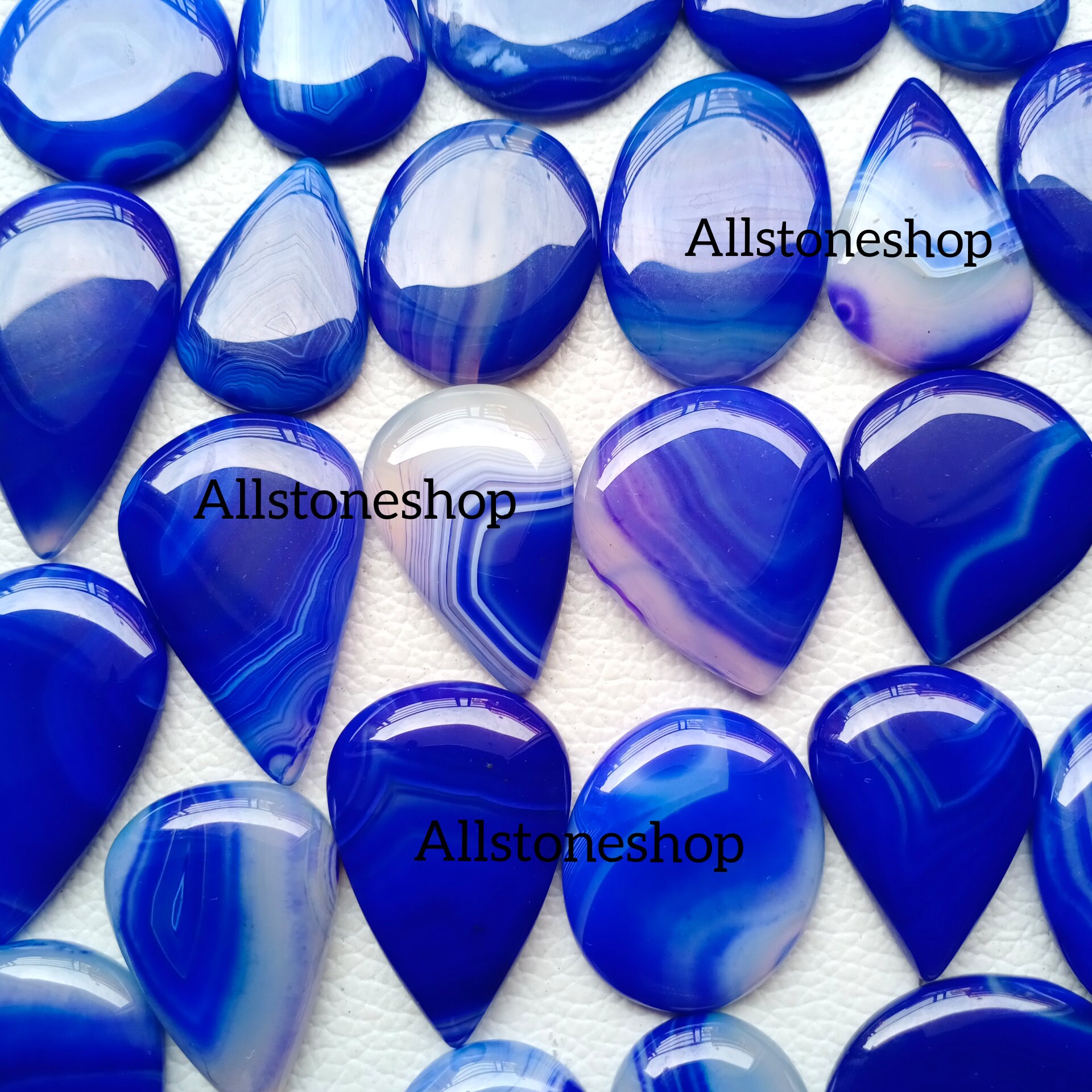 Blue Onyx - Unique Blue Onyx - AAA Blue Onyx - Natural Blue Onyx - Blue Onyx Stone - Onyx Jewelry - Pendant Stone - Gemstone Wholesale