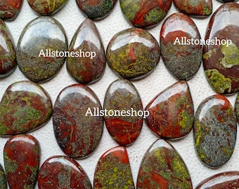 Dragon Jasper - Dragon Jasper Cab - Jasper Lot - Hand Polish - Natural Jasper - Gemstone Cabochon - Chakra Stone - Rock Geodes - Cheap Price