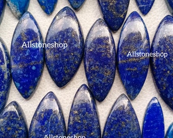 Lapis Lazuli Lot, Lapis Lazuli Marquise, Lapis Lazuli, Lapis Lazuli Bulk, AAA Lapis Lazuli, Marquise Shape,  Lapis Lazuli Jewelry