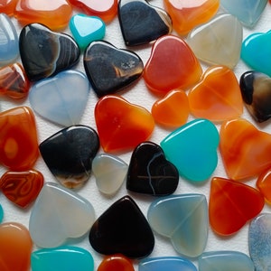 Natural Onyx, Onyx, Loose, drilled, Unique Onyx, Onyx Heart, Onyx Jewelry, AAA Onyx, Onyx Cabochon, Onyx Gemstone, Designer Onyx, Onyx Cabs,