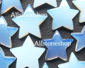 Opalite Star, AAA Opalite, Opalite Cabochon, Opalite Lot, Star Shape, Opalite Stone, Unique Opalite, Smyckessten, Healing Opalite
