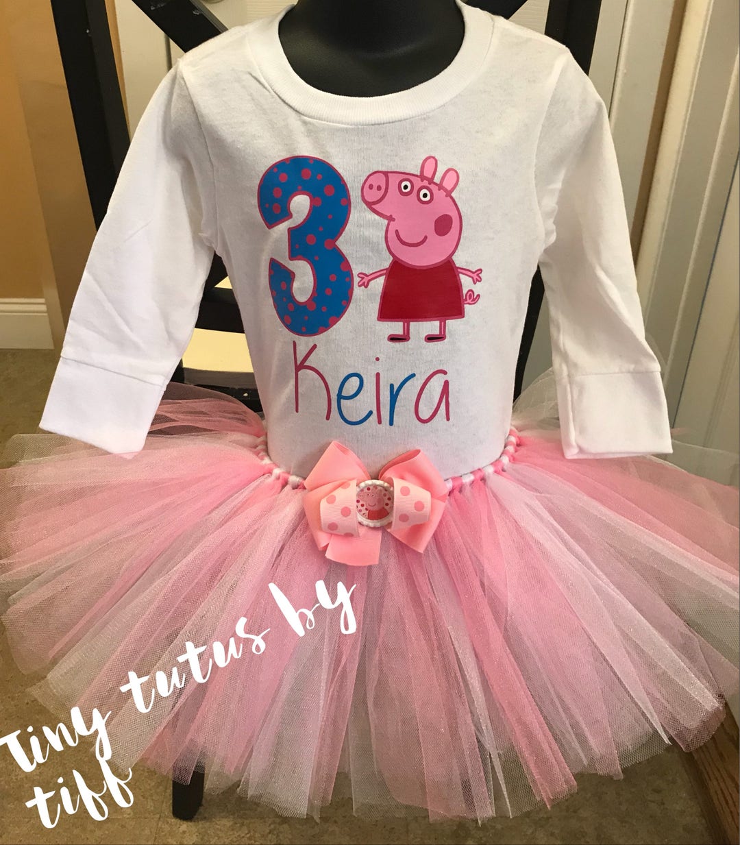 peppa fancy dress party Peppa Pig Tutu Outfit....birthday Outfit...peppa Pig Birthday Outfit...peppa  Pig