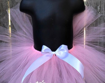 Colored tutu with ribbon