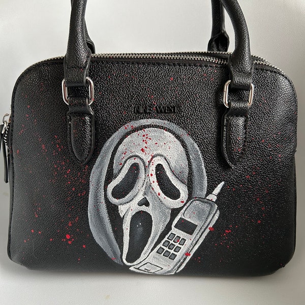 80s horror bag, 80s slasher, horror bag, halloween bag, spooky bag