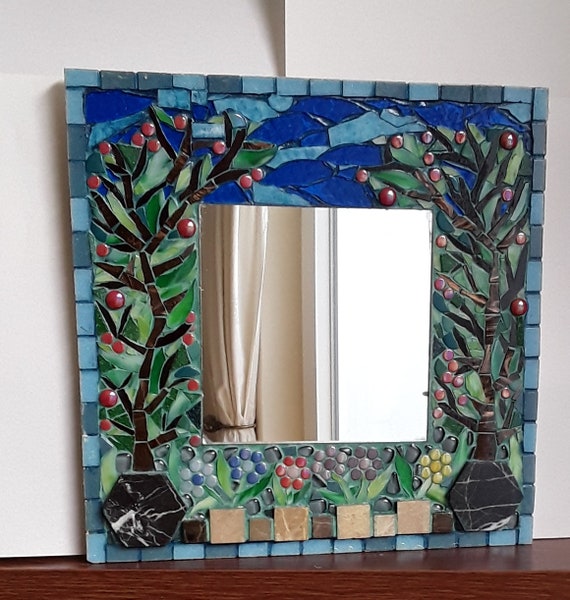 Mosaic Decorative Wall Mirror Hand Made Art Mosaic Decorative Wall Mirror Hand Made