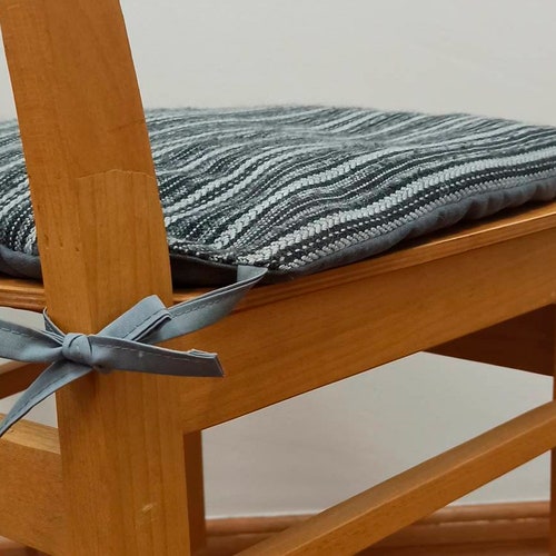 ONLY COVER Cushions With Ties Chair Pads Bench and Chair Etsy