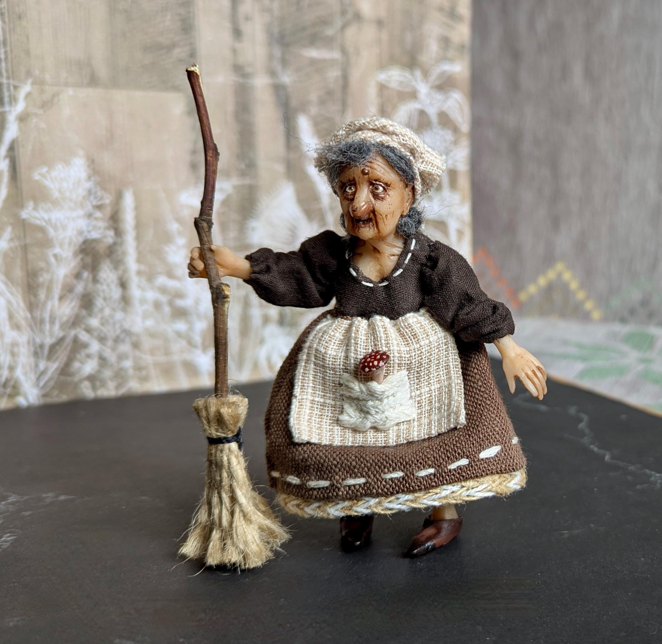 Articulated Granny Doll - Etsy
