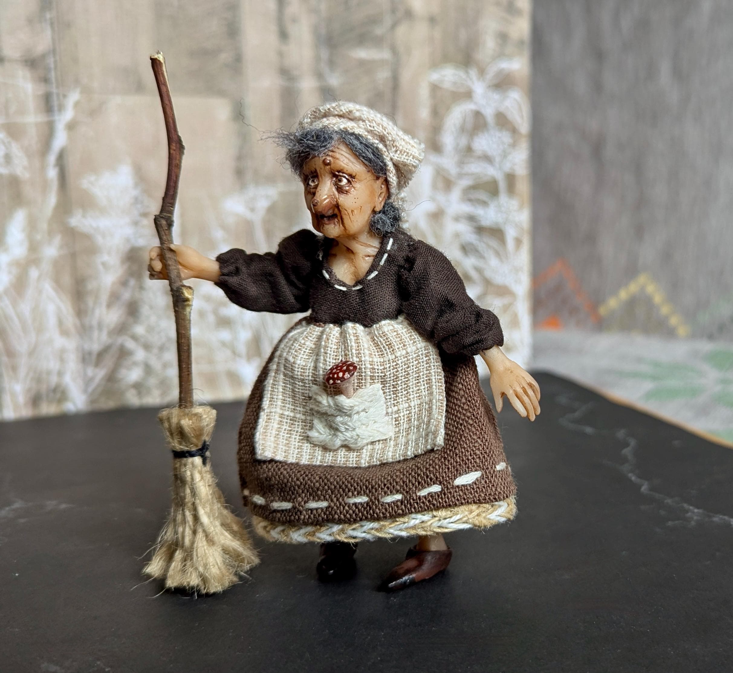 Articulated Granny Doll - Etsy