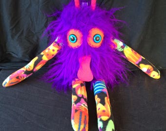 Quirky Horror CopMonster Plush