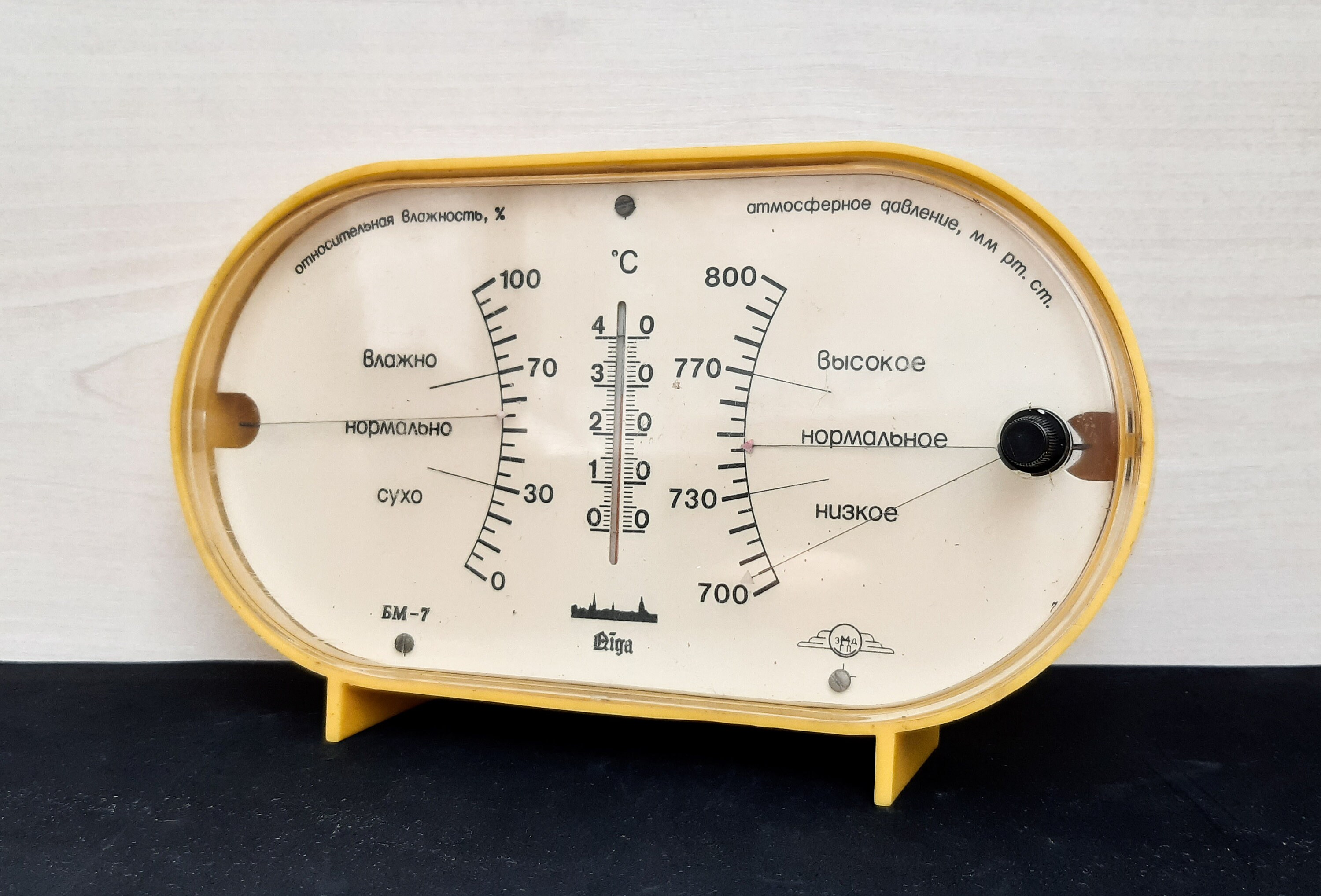 Vintage Thermometer 1970s Indoor Thermometer Soviet Perennial Calendar  Vintage Calendar Soviet Desk Thermometer Vintage Home Decor Moscow -   Hong Kong