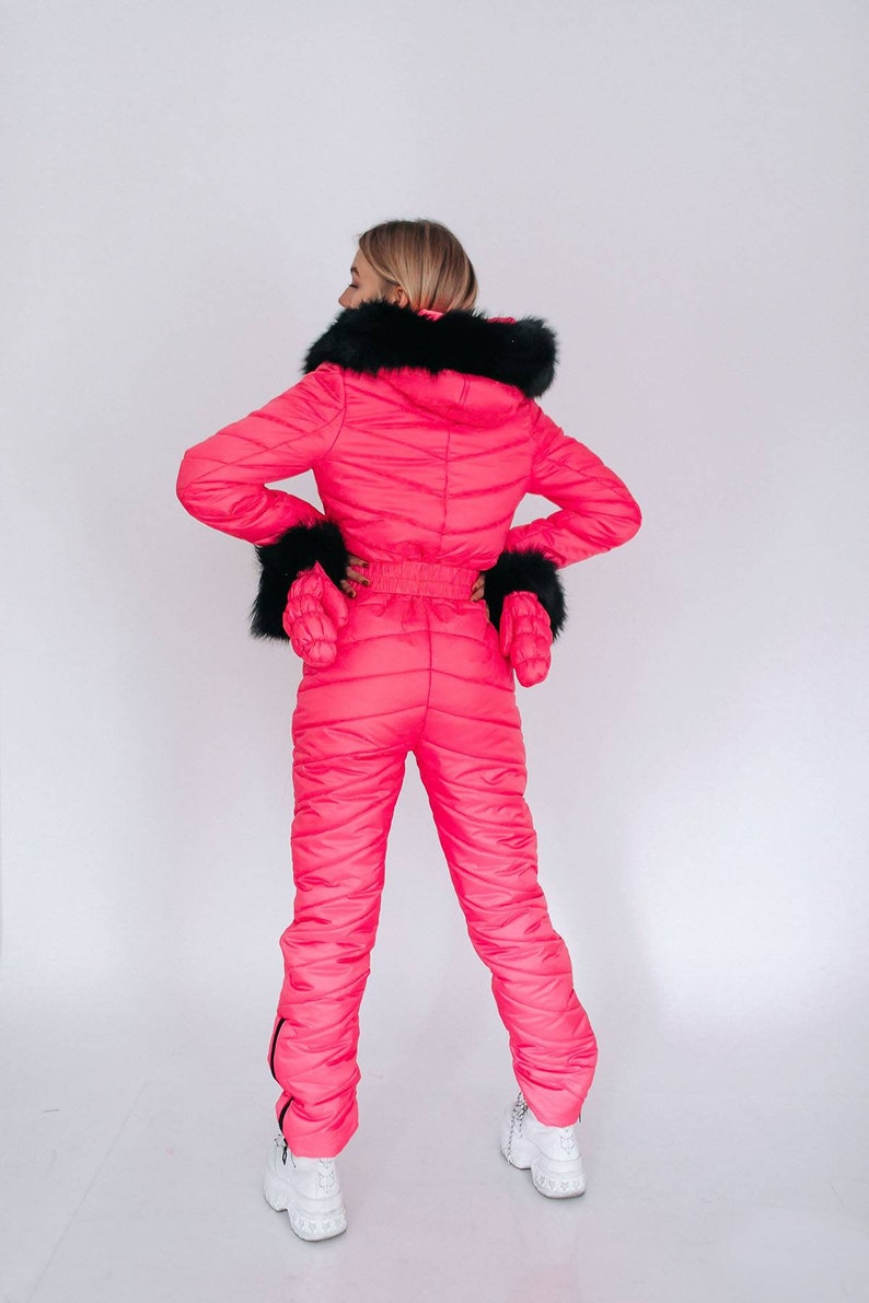 Ski Suit Winter for Woman Outwear Sport Outfit Warm Skisuit Overall Jumpsuit One Piece women ski suit Jumpsuit suit pink outfit for skiing