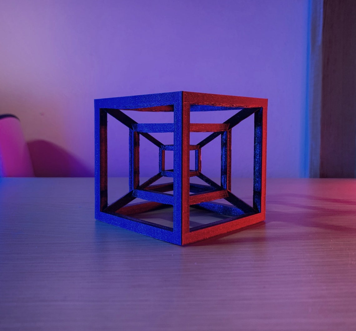 tesseract cube toy