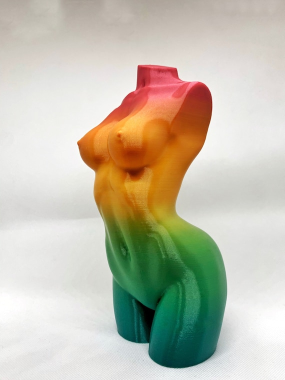 Woman Body Sculpture / Female Bust / Woman Statue / Woman Torso