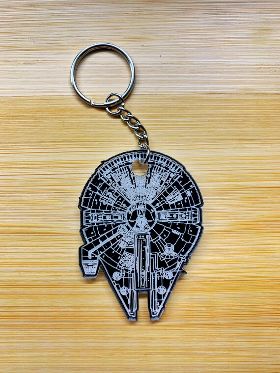 millennium falcon keychain