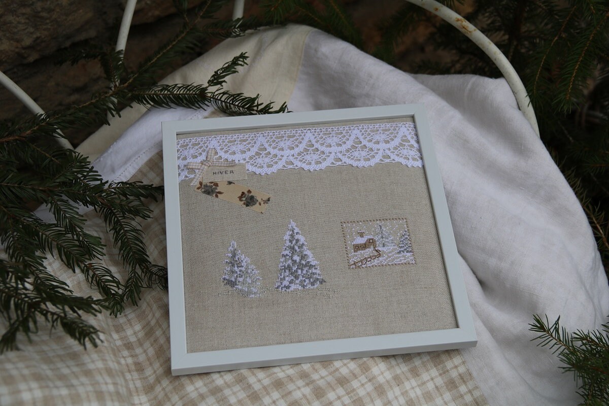 Sapins Bleutés Hiver