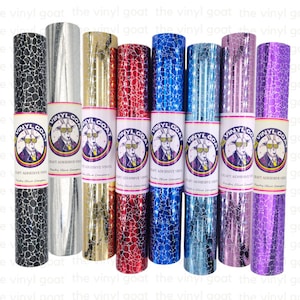 Vinyl Goat- Crackle Vinyl Rolls Vinyl Goat- Crackle Vinyl Rolls