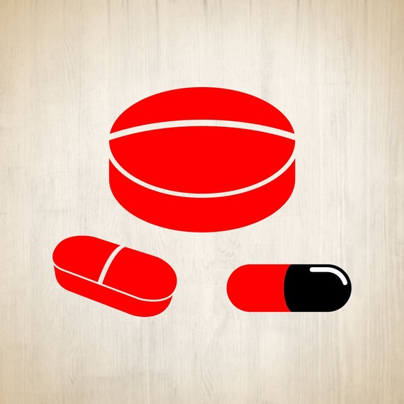 Pills Svg Drugs Pharmacy Medical Svg Medicine Physician Etsy