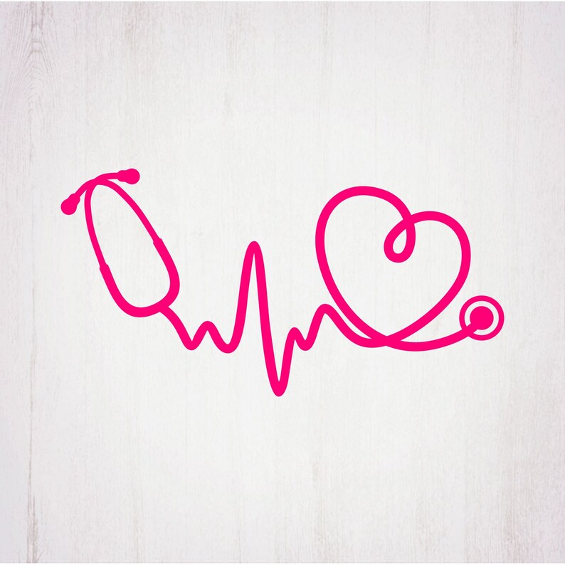 Download Healthcare Svg Silhouette Cut File Nurse SVG Heartbeat SVG ...