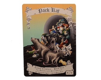 Magic the Gathering Pack Rat Token