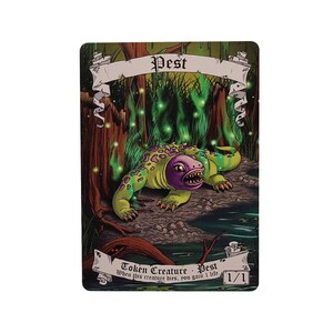 Ficha de plaga de Magic the Gathering
