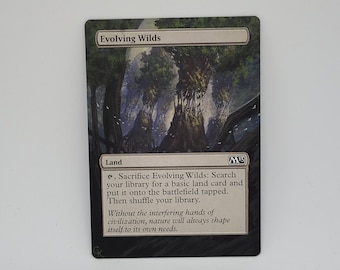 Magic the Gathering Evolving Wilds Alter - Etsy