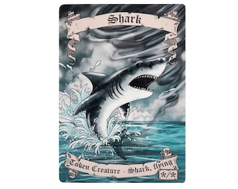 Magic the Gathering Shark Token