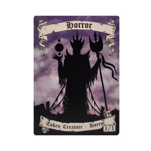 Magic the Gathering Horror Token