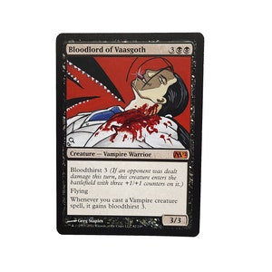 Magic the Gathering Bloodlord of Vaasgoth alter