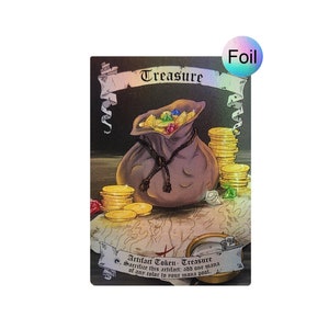 Magic the Gathering Treasure Token - bag (Foil version)