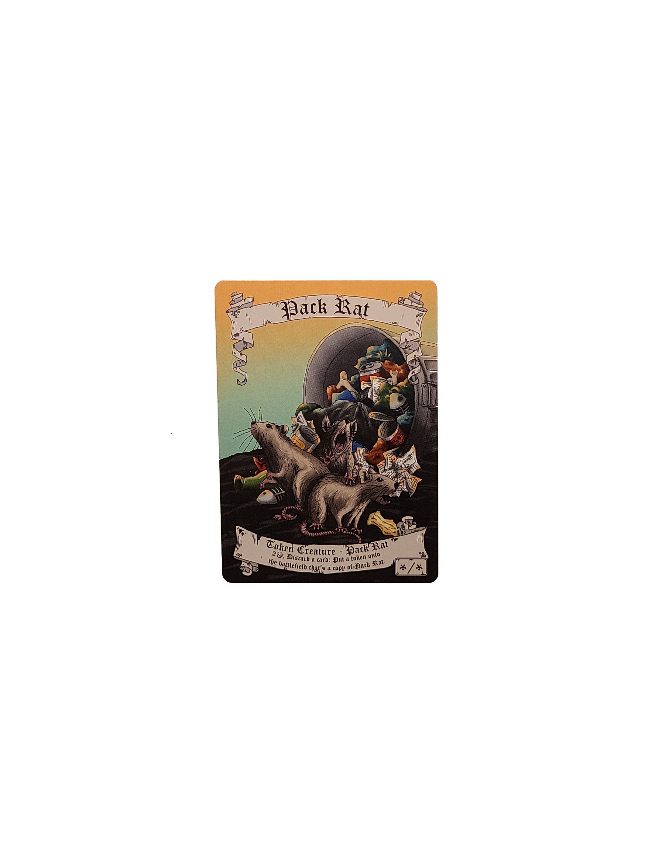 Magic the Gathering Pack Rat Token - Etsy India