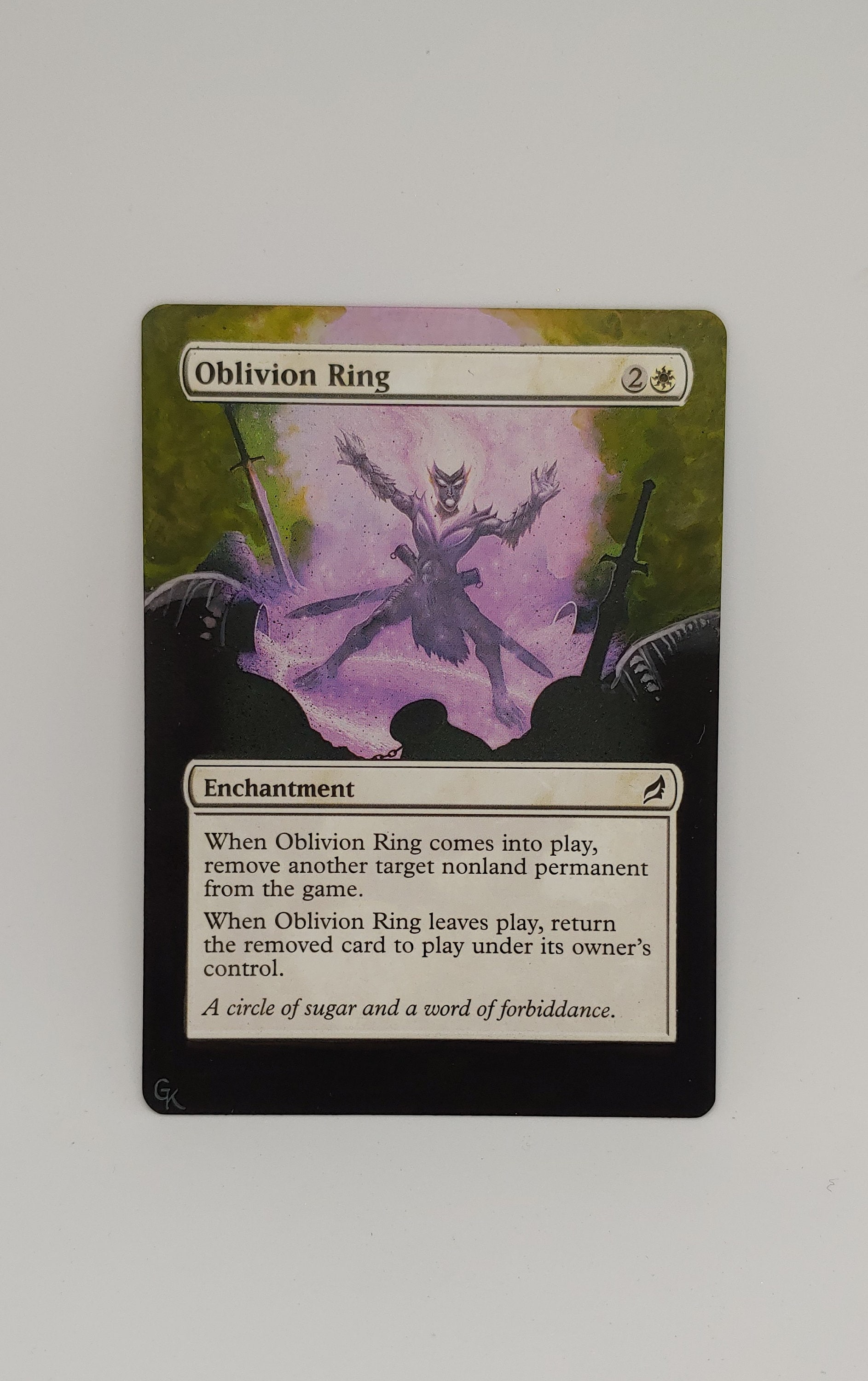 Magic the Gathering Oblivion Ring Alter - Etsy Israel