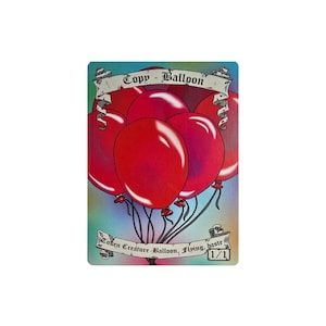 baloon card mtg Balloon Token Pack for Magic the Gathering MTG: 4 pack 1/1 Balloon Tok –  The Adventurer's Press main image 1