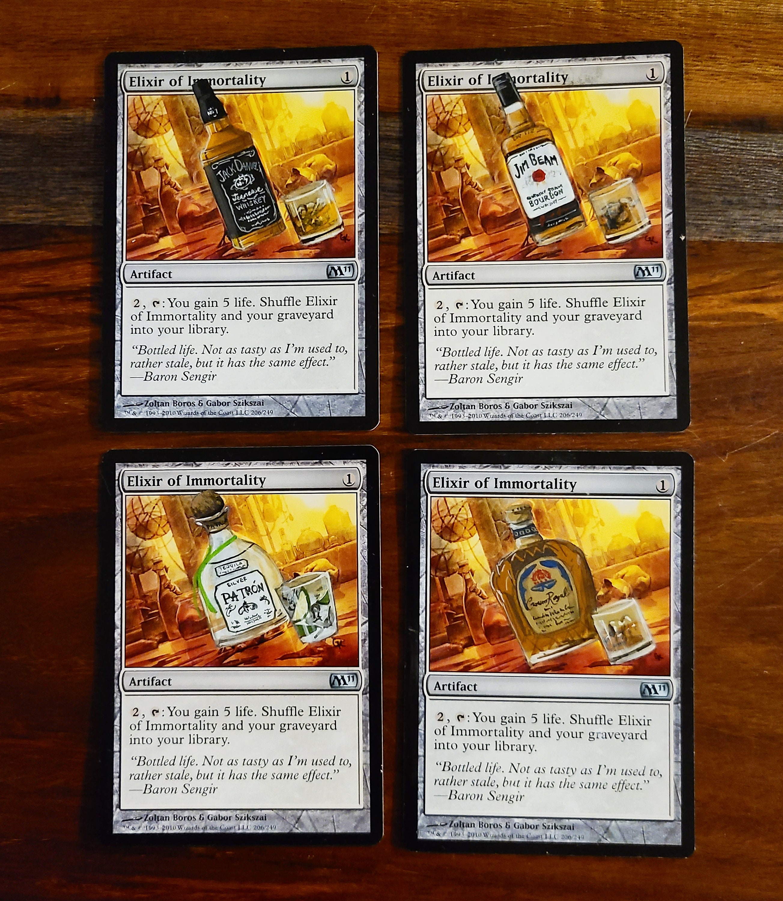 Magic the Gathering Elixir of Immortality Alter - Etsy