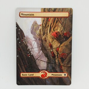 Magic the Gathering Mountain alter