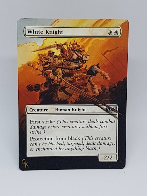 Magic the Gathering White Knight Alter - Etsy