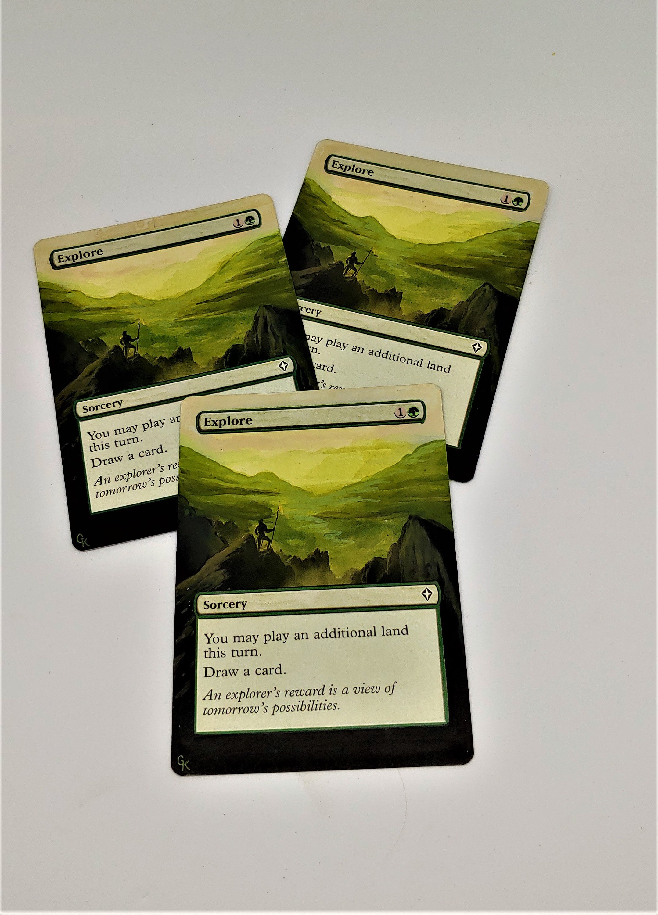 Magic the Gathering Explore Alter - Etsy Magic the Gathering Explore Alter - Etsy