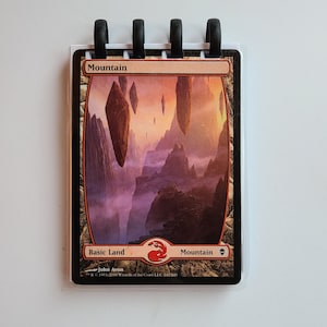 Magic the Gathering Notebook (Regular size) Mountain