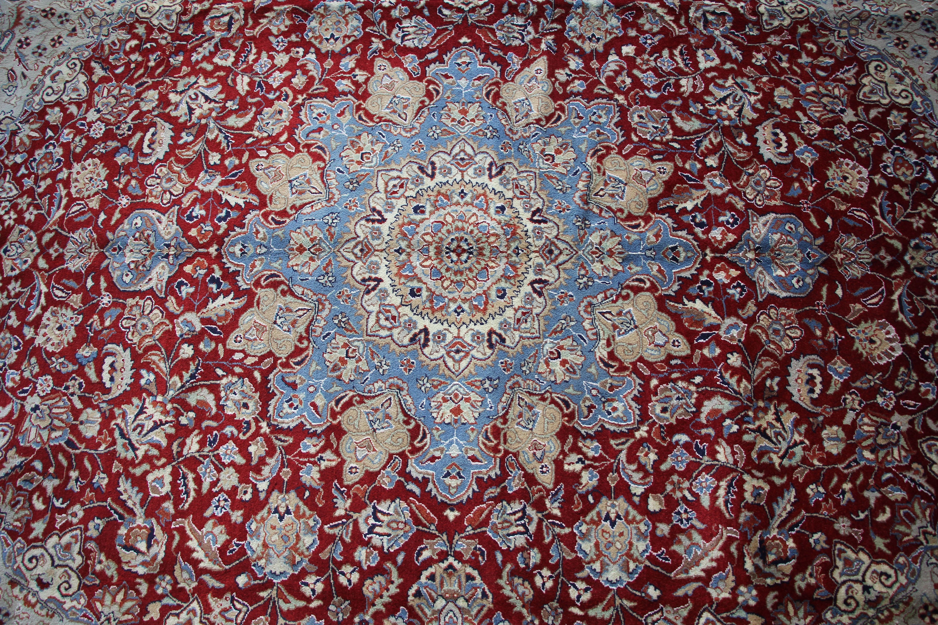 8x10 Area Rug Red and Blue Rug Tribal Rug Boho Rug Living Etsy