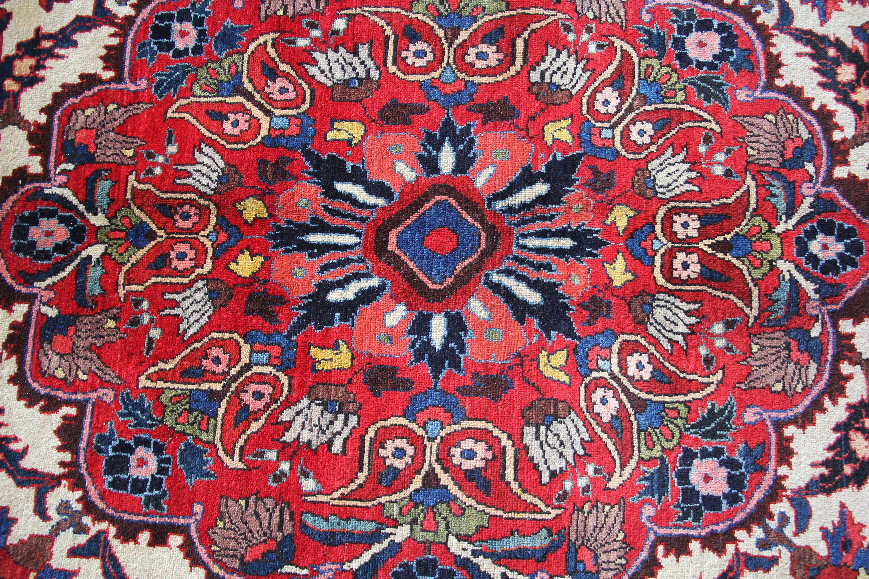 Extra Large Rug Living Room Rug Red Area Rug Floral Rug Etsy