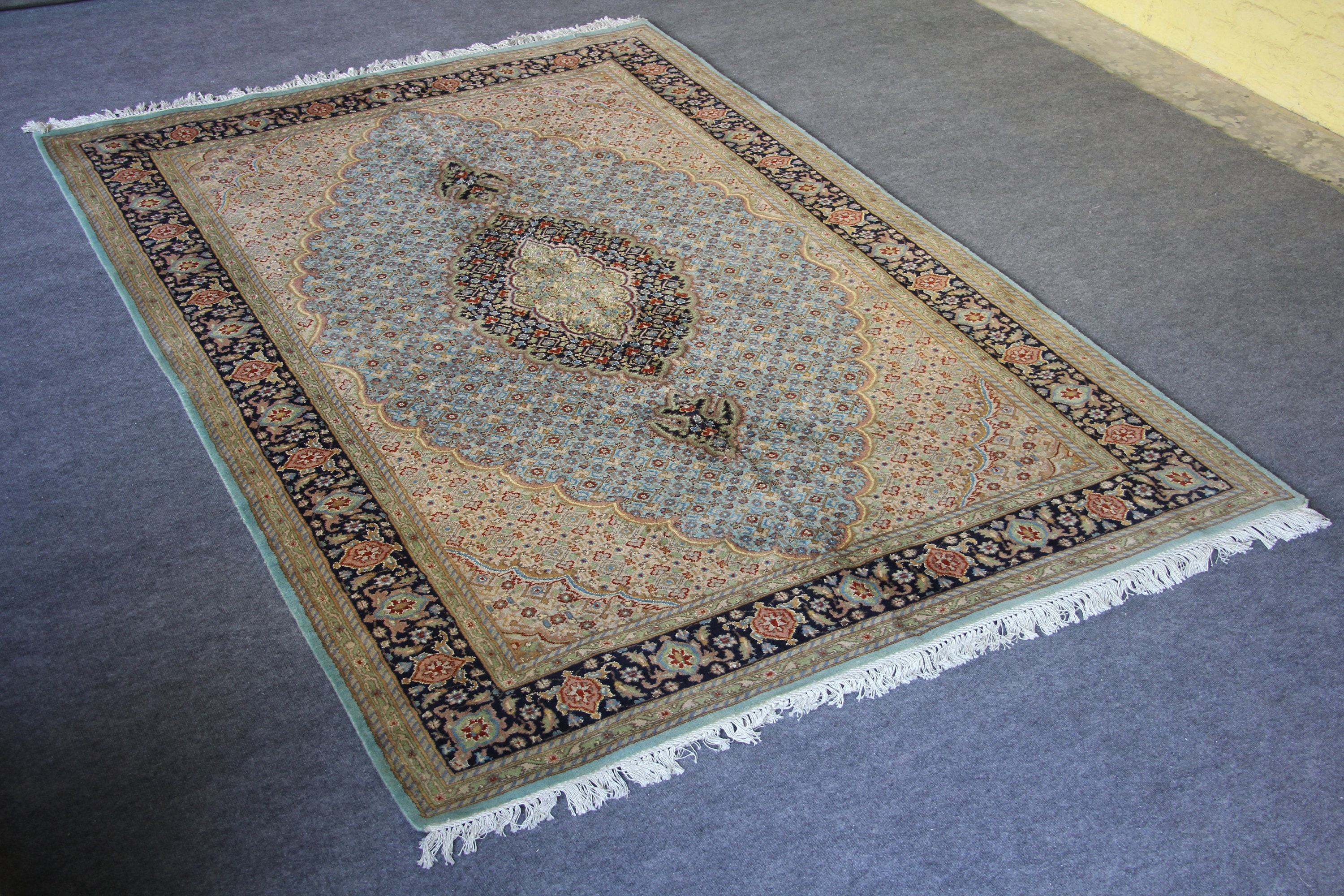 6x9 area rug office rug boho rug 6x9 vintage rug one of a Etsy