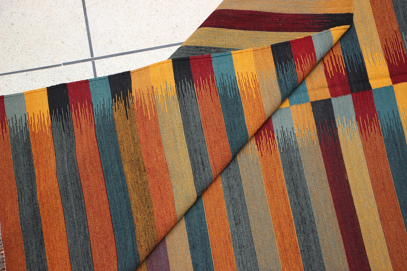 6x8 Area Rug Modern Design Multi Color Rug Contemporary Area Etsy