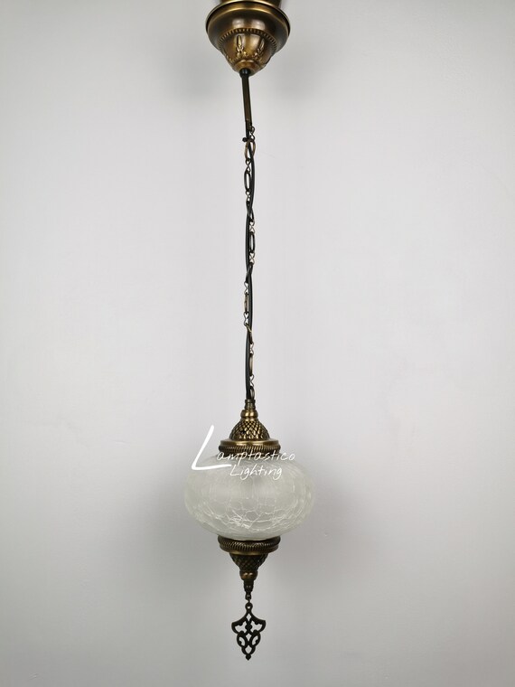 Vintage hanging lamps plug in deals