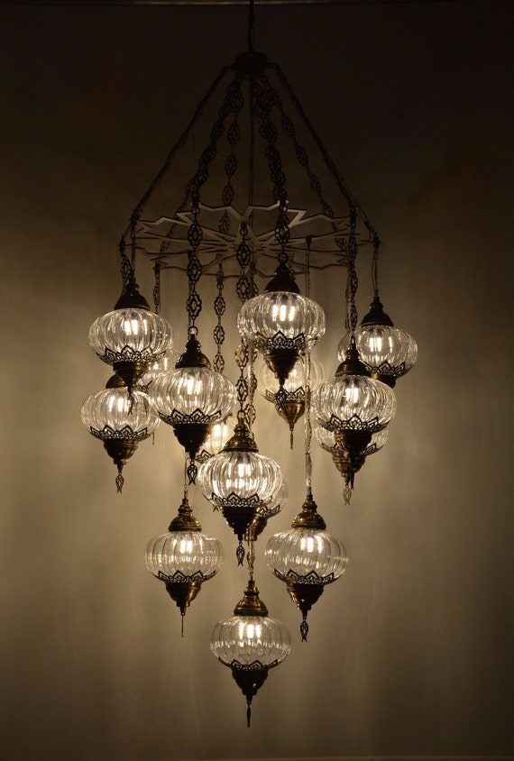 Lamptastico Laser N 15 Glass Globe Turkish Moroccan Style Norway Lamptastico Laser N 15 Glass Globe, Large Turkish Hanging Lamp