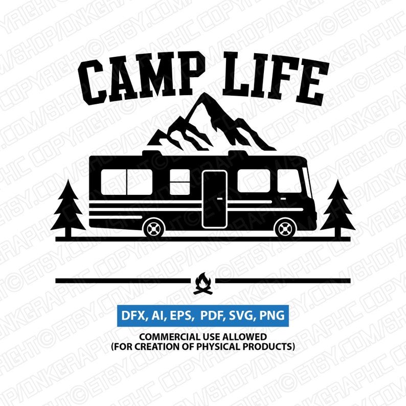 Free Free 296 Motorhome Rv Svg SVG PNG EPS DXF File